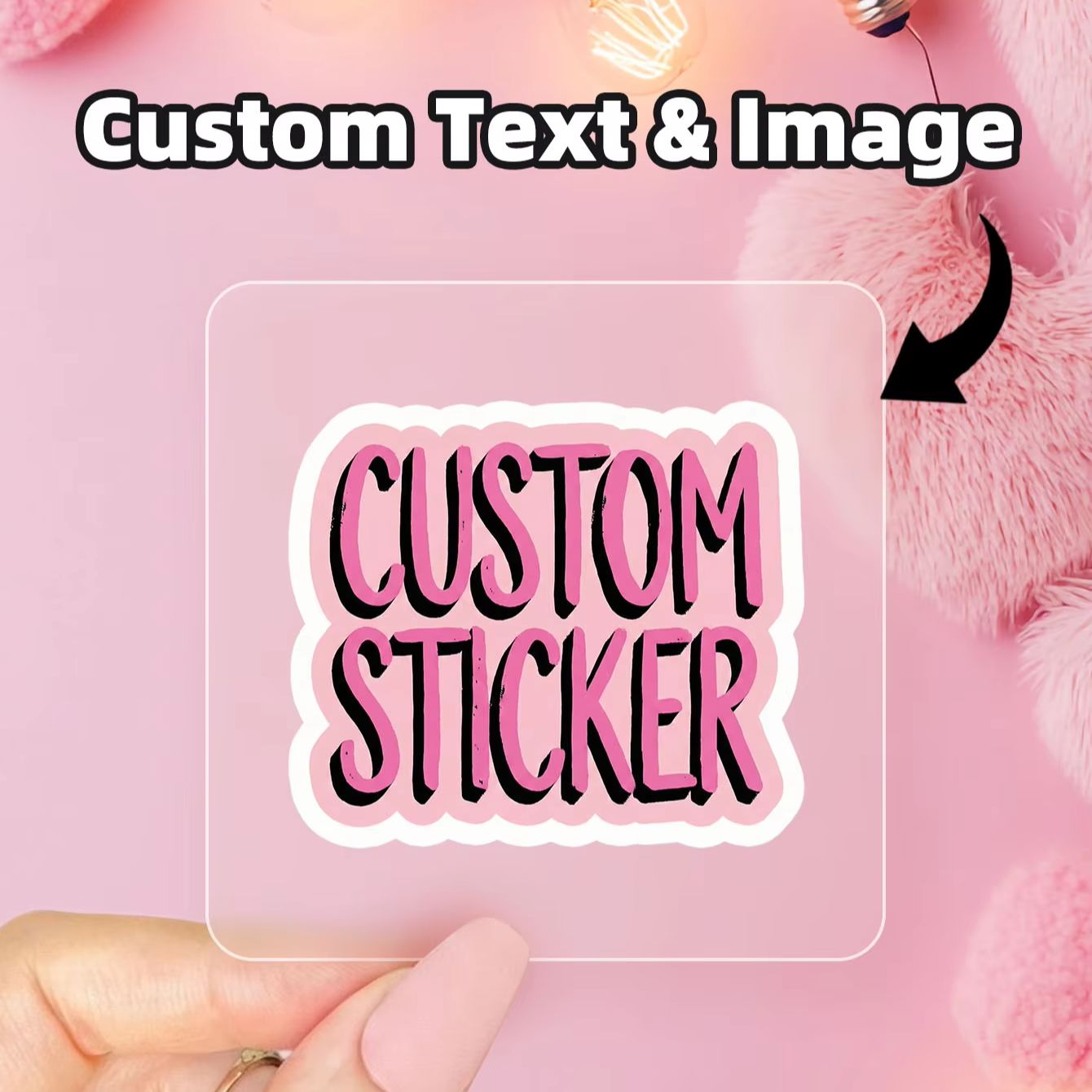1-180 Buah Stiker Persegi Kust - Personalised Candle Label ulasan dan harga