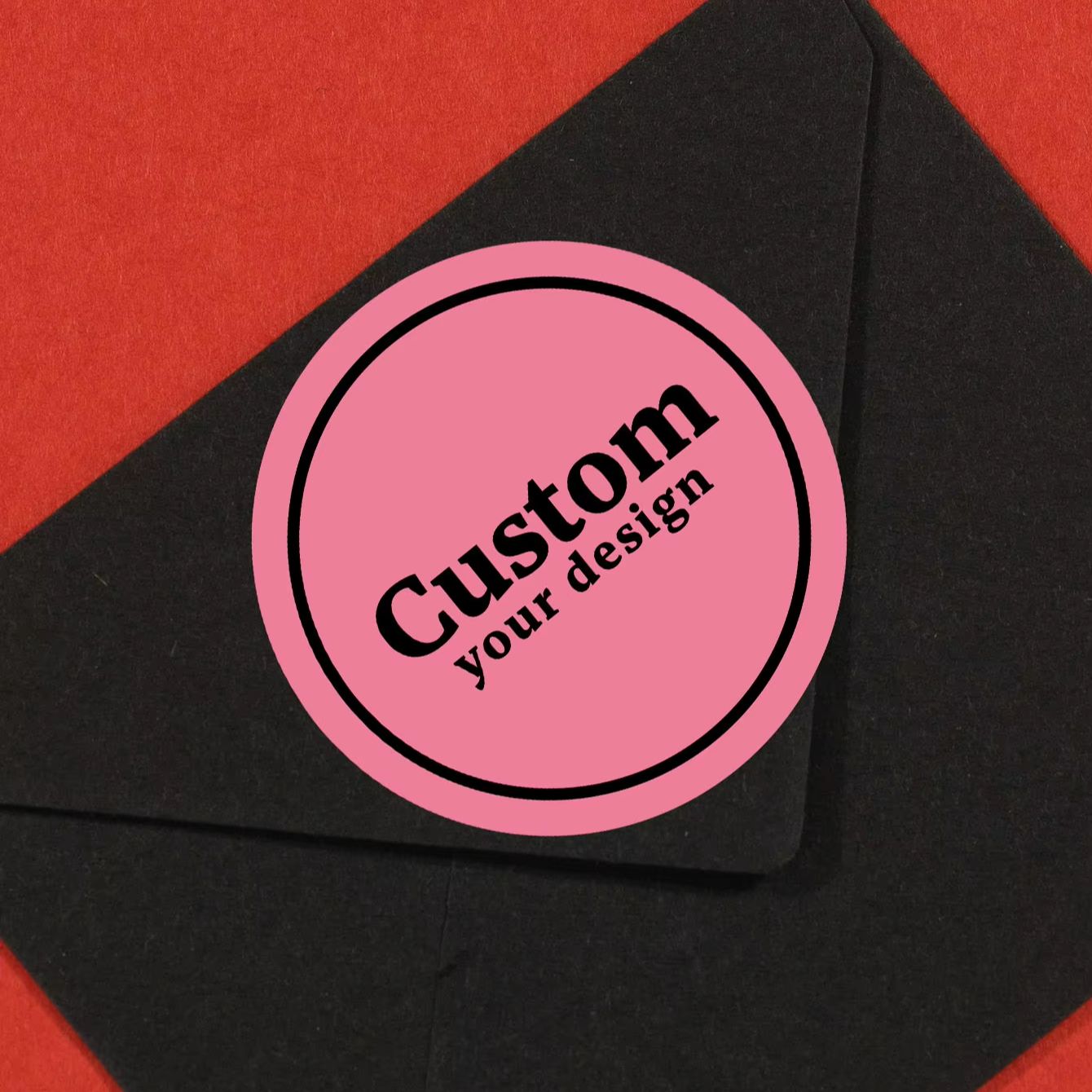1-180PCS Stiker Bulat Tahan Ai - Personalised Candle Label ulasan dan harga