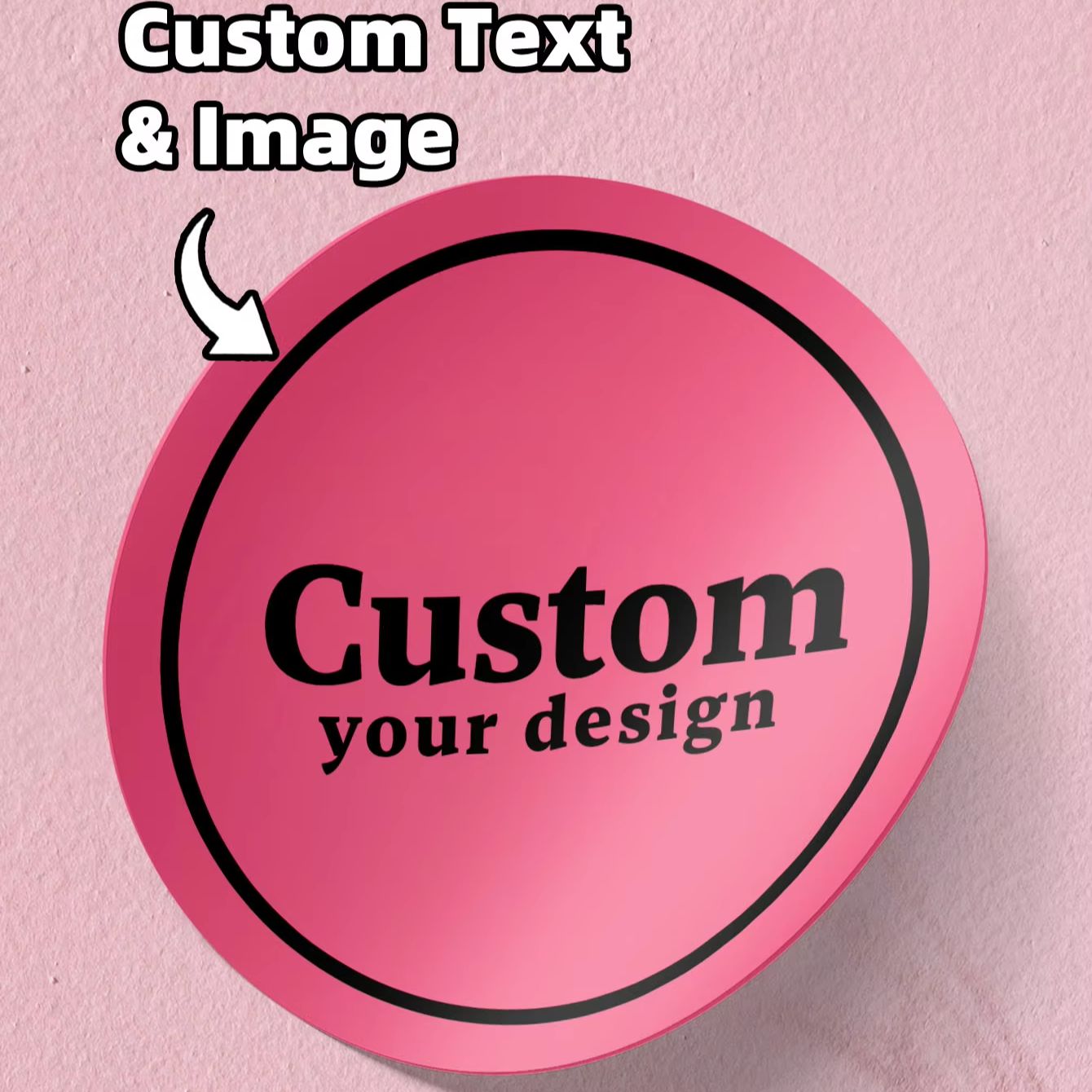 1-180PCS Stiker Bulat Tahan Ai - Personalised Candle Label ulasan dan harga