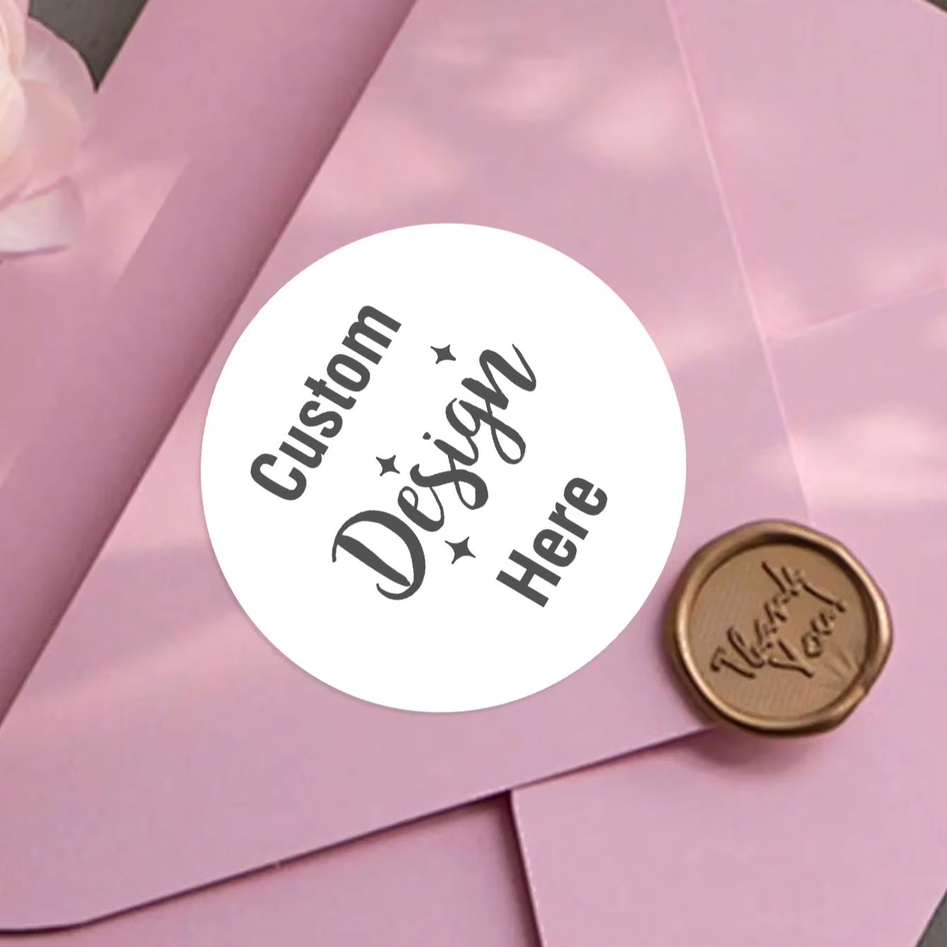Stiker Bulat Tahan Air Ukuran  - Personalised Candle Label ulasan dan harga