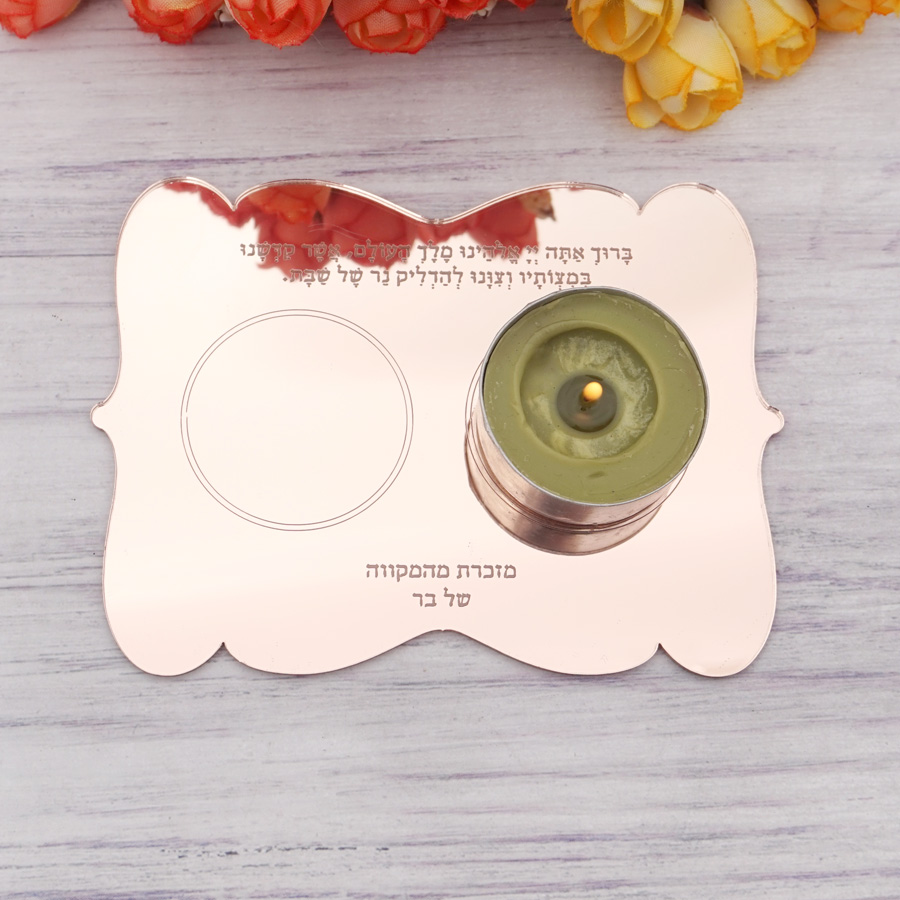 Unik dekorasi meja pernikahan  - Personalised Candle Label ulasan dan harga